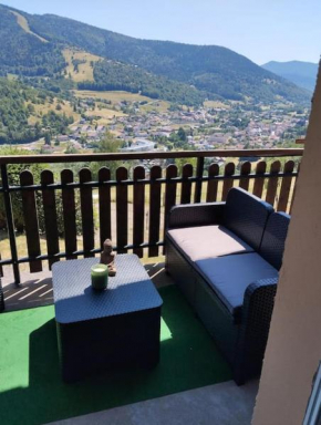 Maison de montagne avec vue panoramique